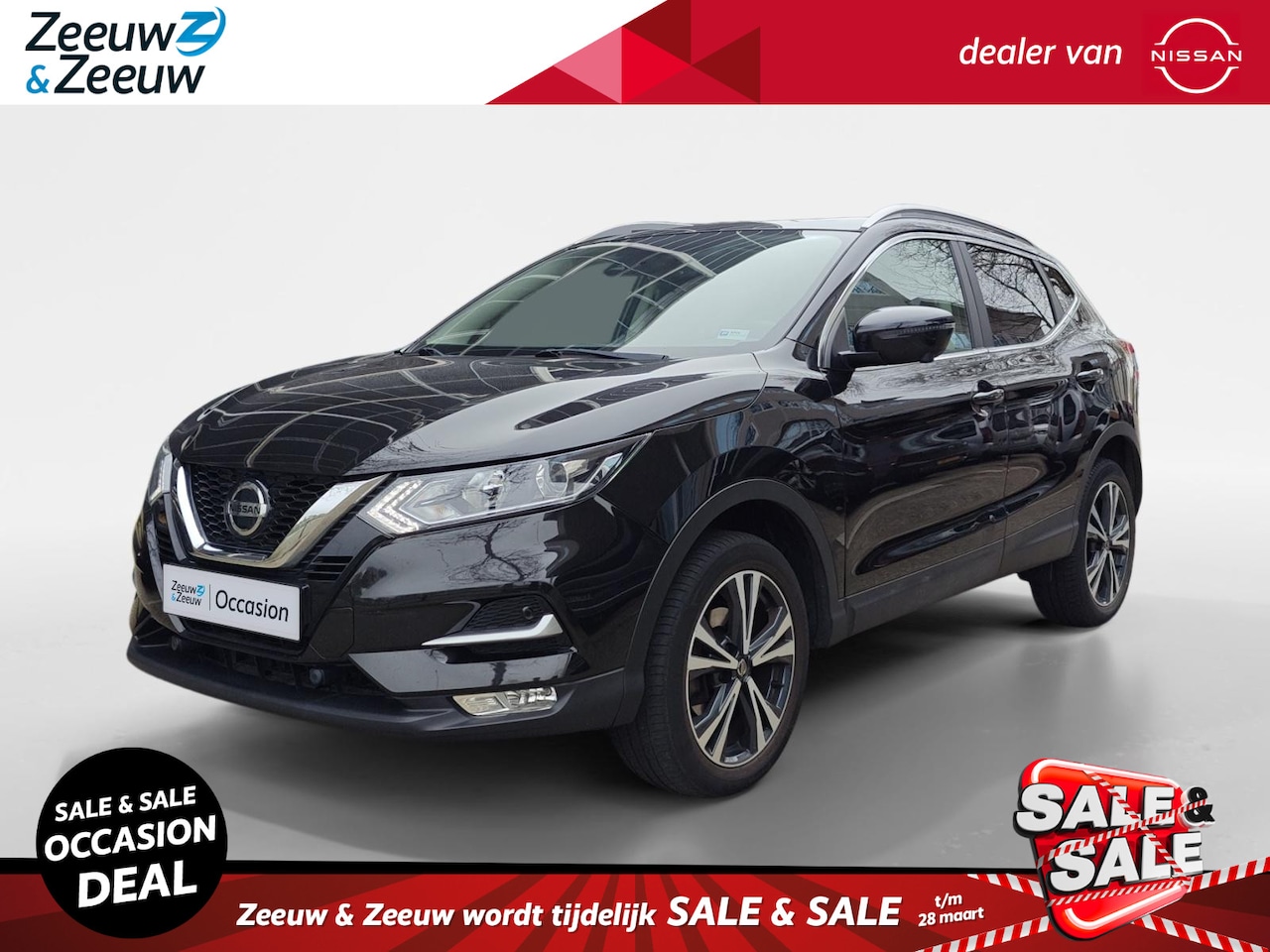 Nissan Qashqai - 1.3 DIG-T N-Connecta | 360 CAMERA | PANORAMA DAK | LED KOPLAMPEN - AutoWereld.nl