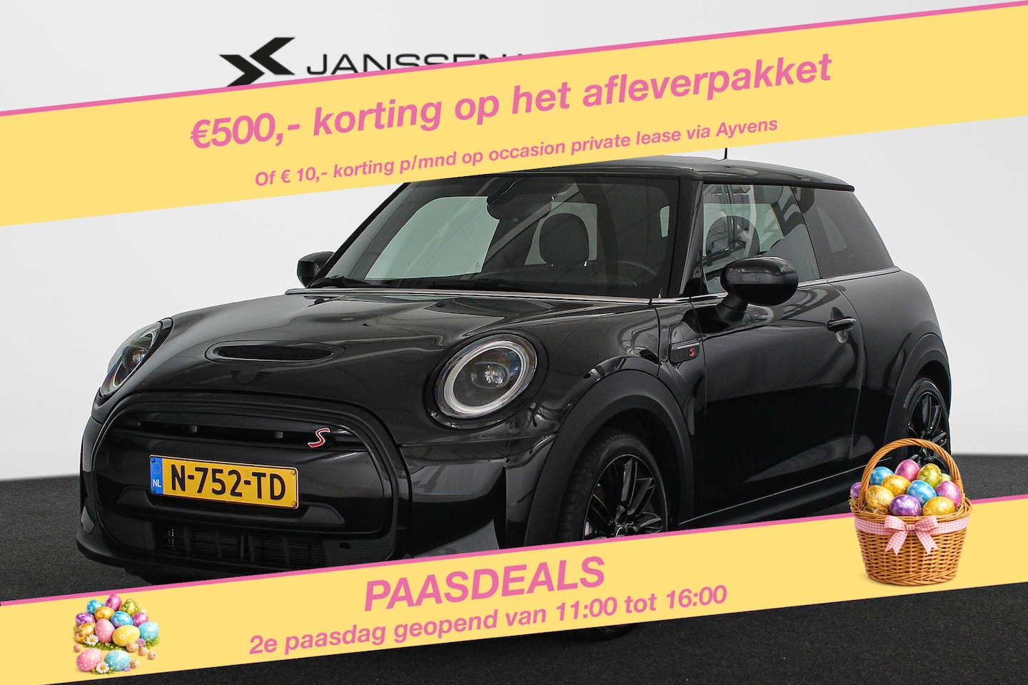 MINI Mini-Electric - Yours 33 kWh SOH 95% Lederen Sportstoelen Stoelverwarming LED Navi - AutoWereld.nl