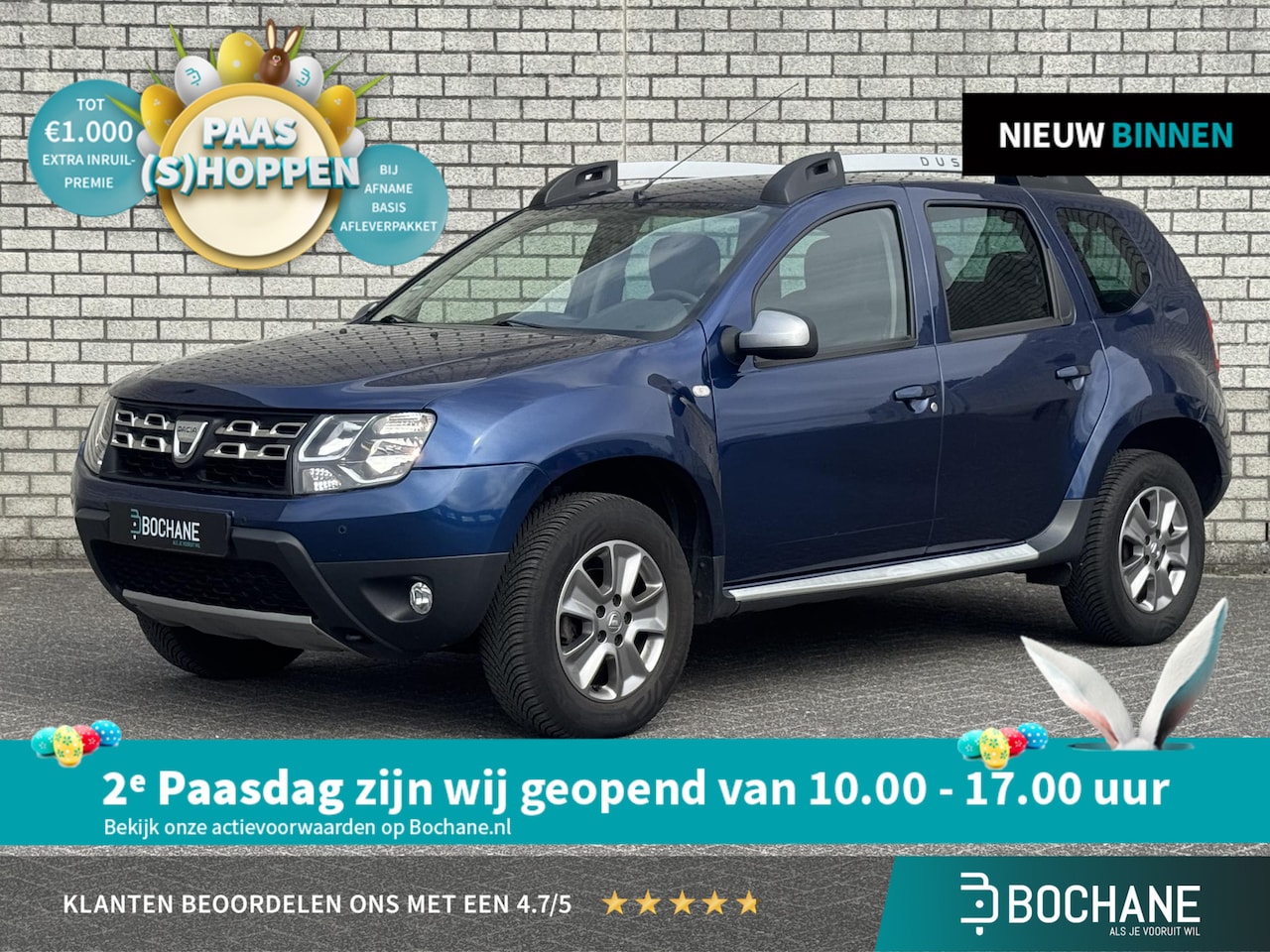 Dacia Duster - 1.2 TCe 4x2 Prestige | Trekhaak | All-Season Banden | Navigatie | Achteruitrijcamera | - AutoWereld.nl