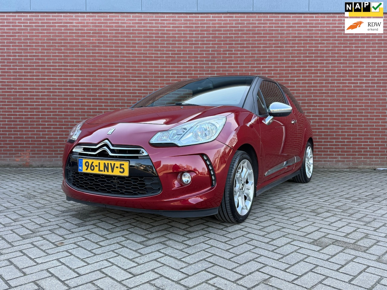 Citroën DS3 - 1.6 So Chic / Nap / Airco / Cruise / Trekhaak / 1e eigenaar - AutoWereld.nl