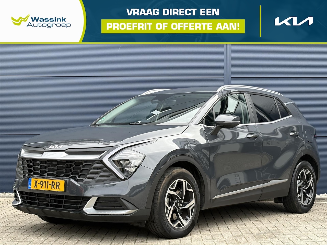 Kia Sportage - 1.6 T-GDi 150pk Mild Hybrid GT-Line Edition | Trekhaak | Achteruitcamera | Cruise Control - AutoWereld.nl