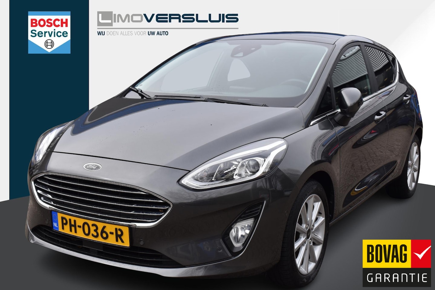 Ford Fiesta - 1.0 EcoBoost Titanium First Edition Pack | Schuifdak | B&O | Camera | Navigatie | Adaptiev - AutoWereld.nl