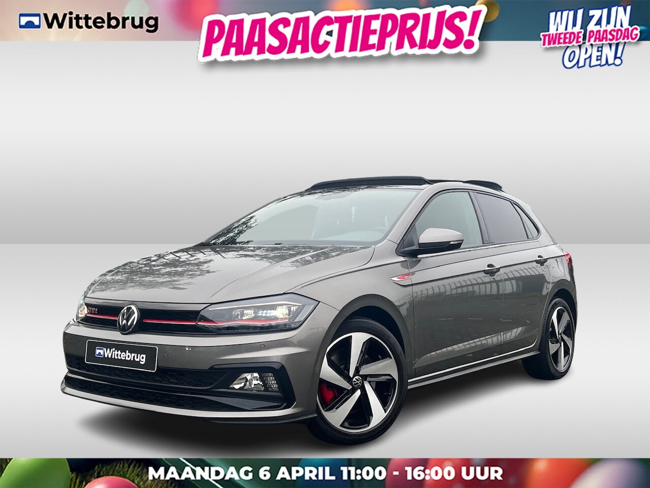 Volkswagen Polo - 2.0 TSI GTI / Panorama dak / Full Led / 17 Inch / Virtual Cockpit / Camera / Climate contr - AutoWereld.nl