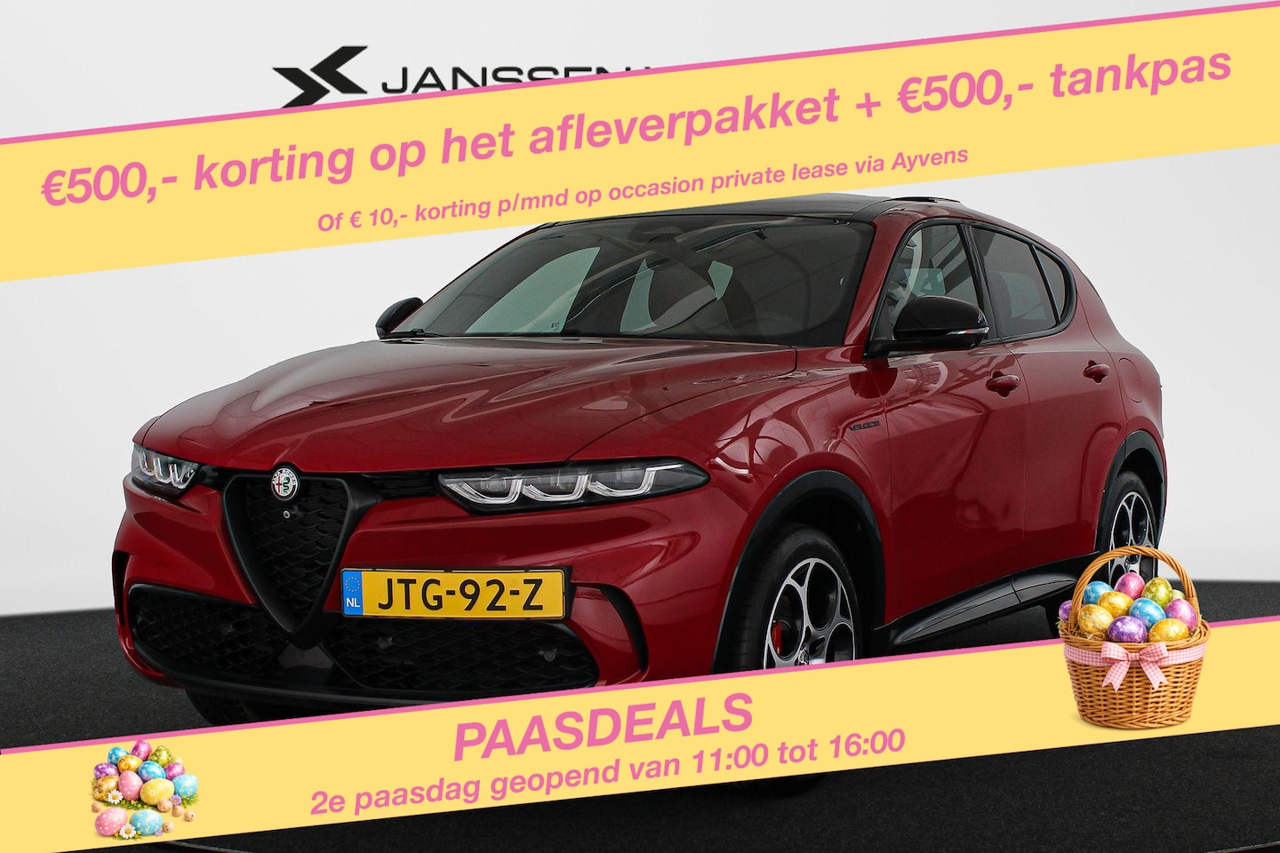 Alfa Romeo Tonale - 1.3T PHEV Veloce Panoramadak Winter Pakket Adaptieve Cruise 360 Camera - AutoWereld.nl