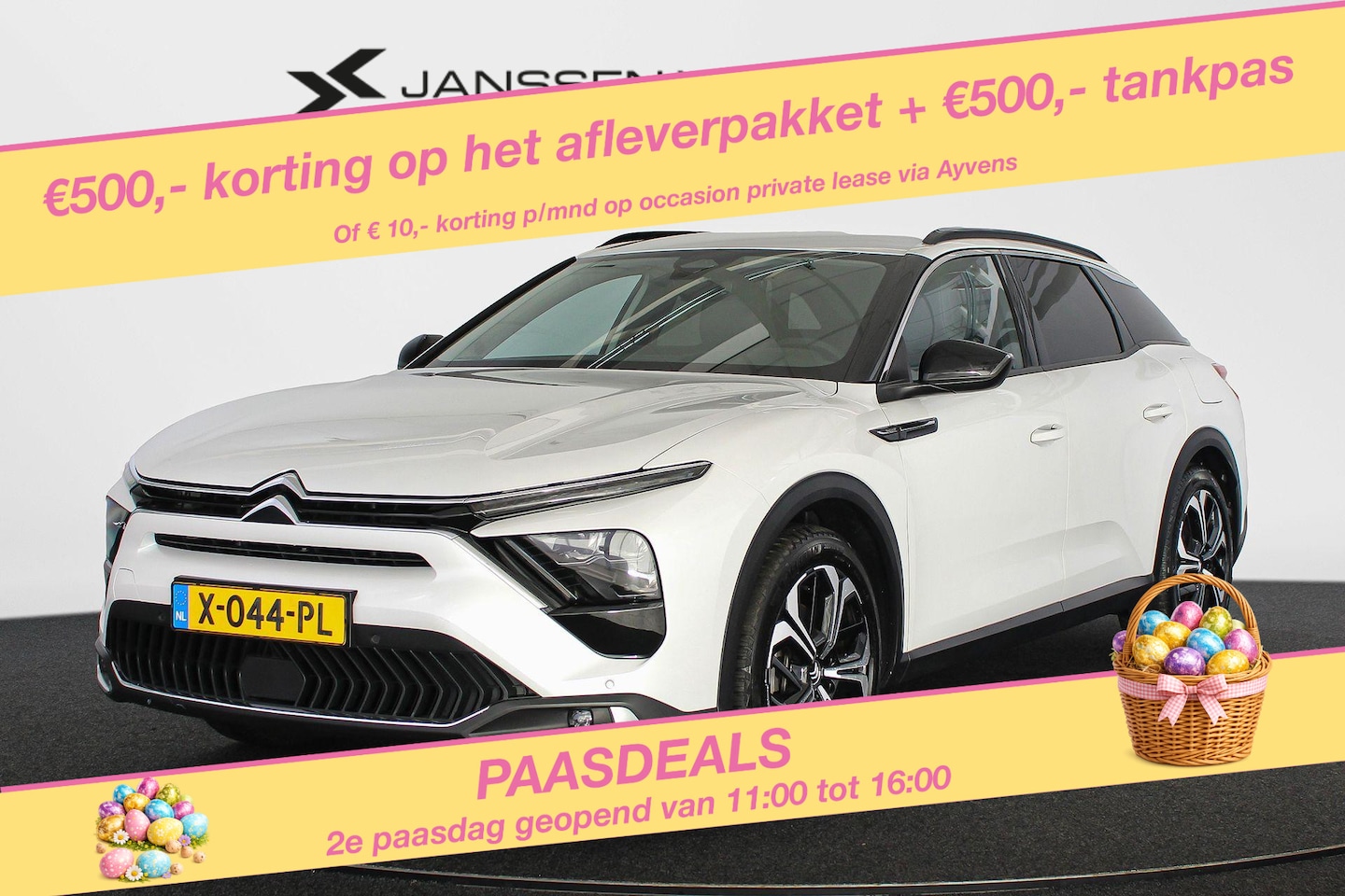 Citroën C5 X - 1.6 Plug-in Hybrid Plus Leder Stuurverwarming Navigatie Achteruitrijcamera Carplay - AutoWereld.nl