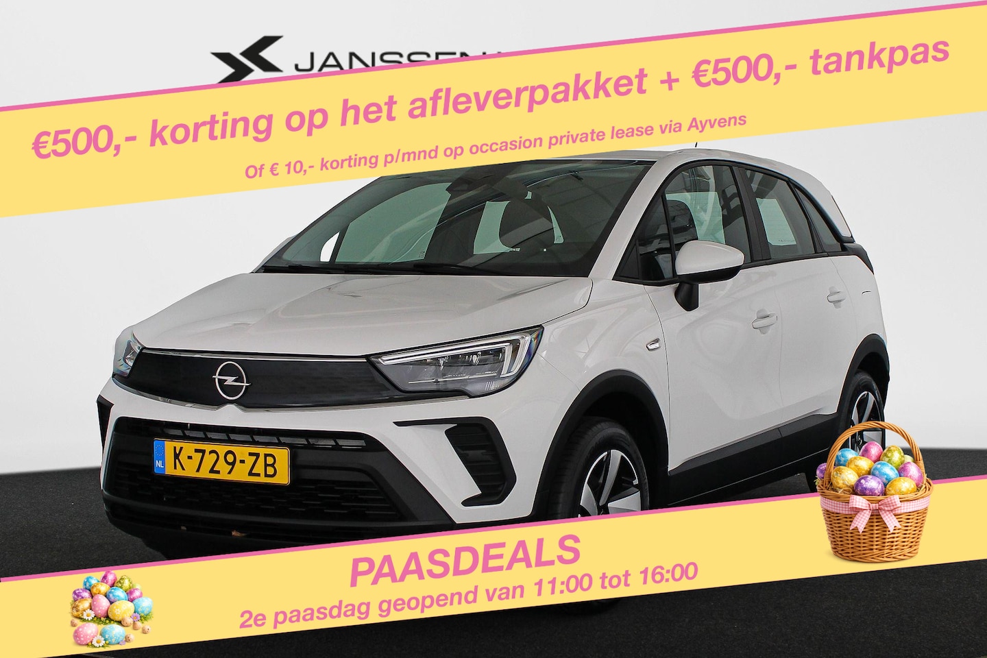 Opel Crossland - 1.2 Turbo Edition Navigatie Carplay Trekhaak - AutoWereld.nl