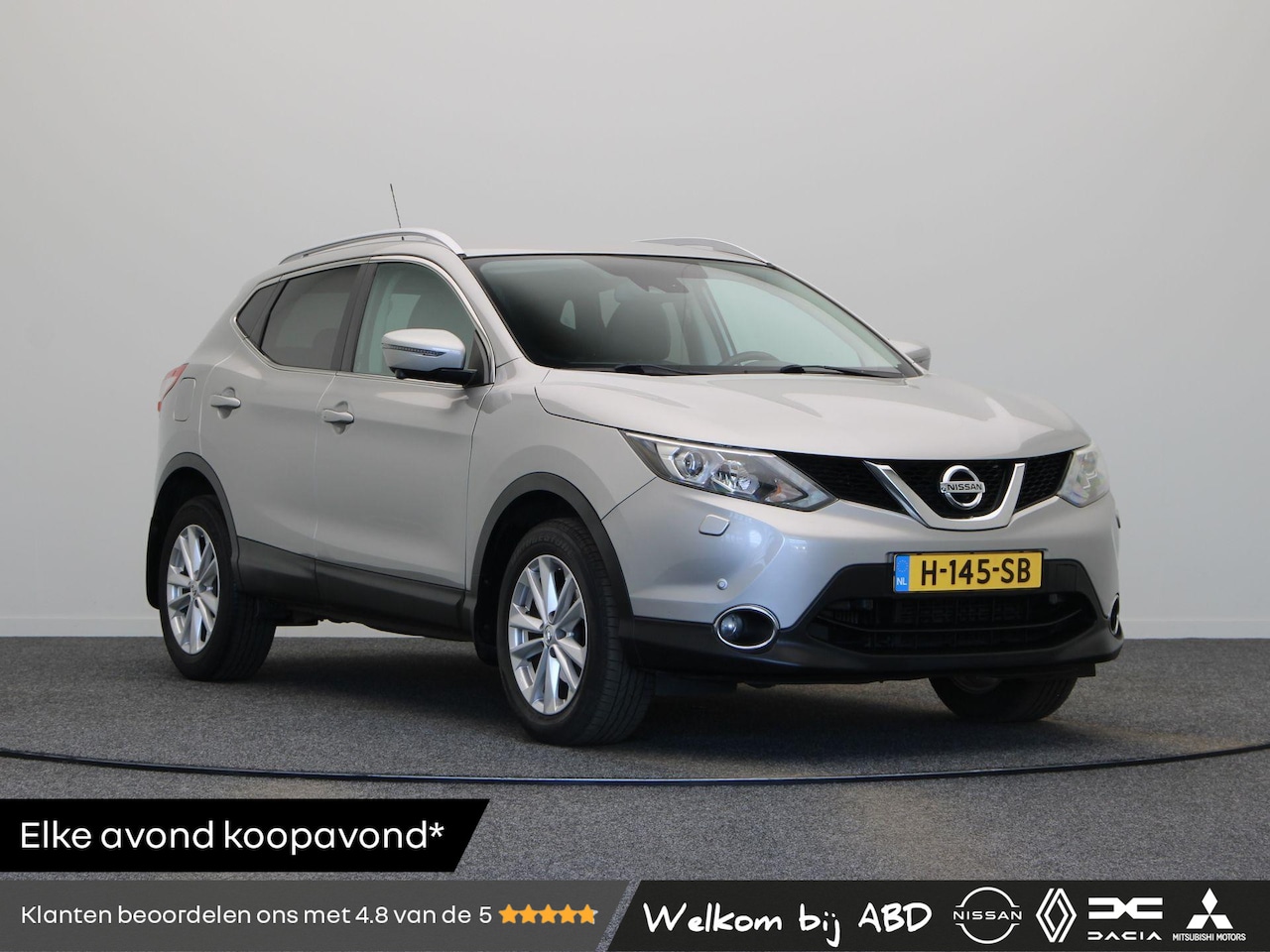 Nissan Qashqai - 1.6 Tekna 17" | Climate control | Ledverlichting | Rondomzicht camera | Elektrische verste - AutoWereld.nl