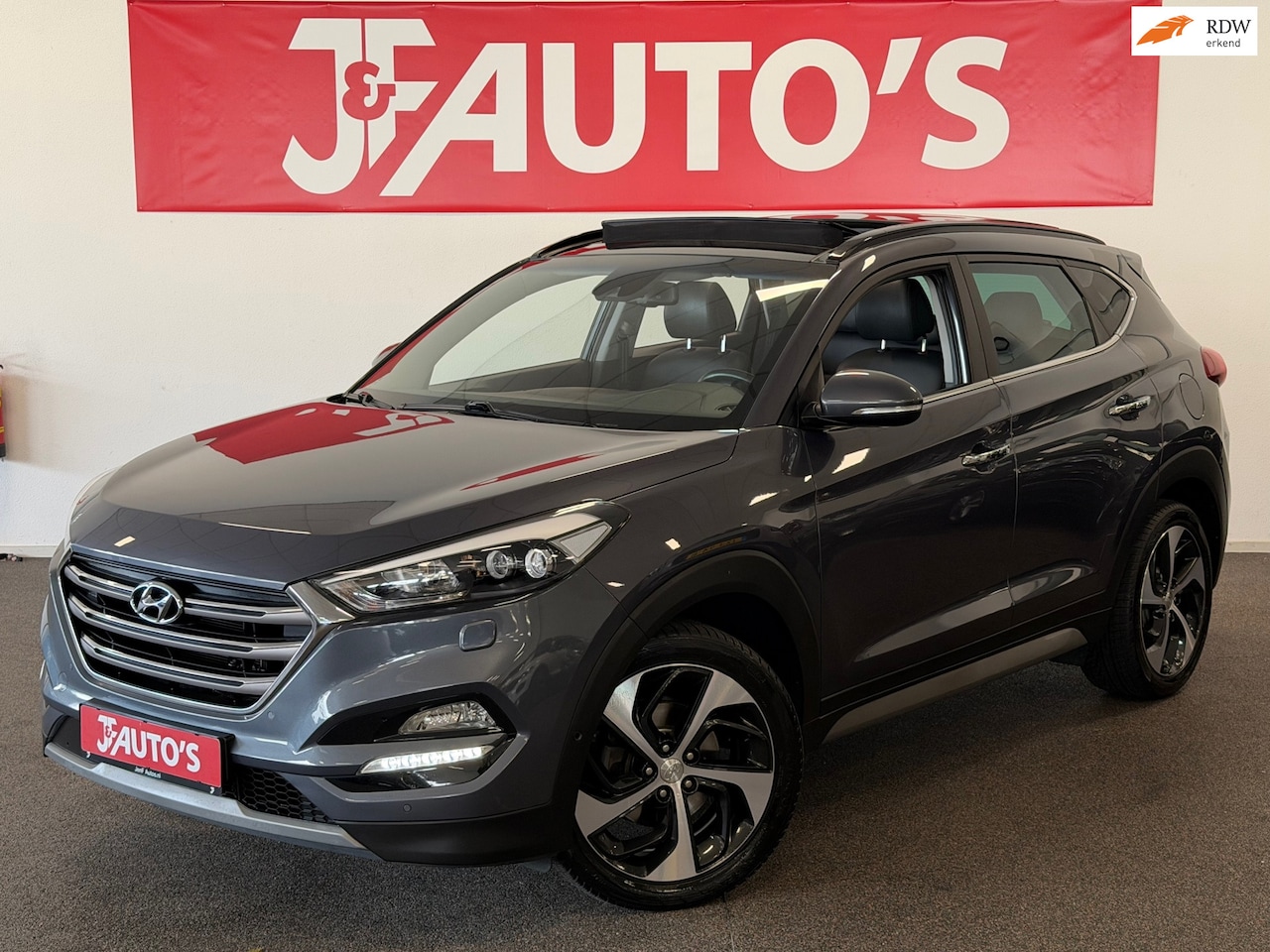 Hyundai Tucson - 1.6 T-GDi Premium 4WD |NAVIGATIE|CAMERA|PANORAMA - AutoWereld.nl