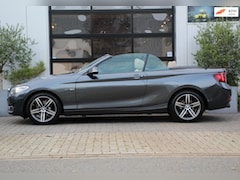 BMW 2-serie Cabrio - 218i Sportline - LEDER - NAVI - LED - PDC - STOEL VERW - ELEK KAP - CRUISE - DEALER OH