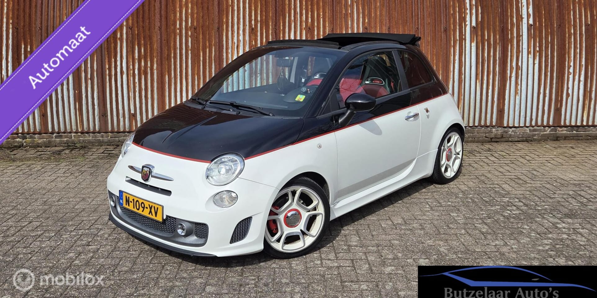 Fiat 500 C - 1.4 T-Jet Abarth Turismo 1.4 T-Jet Abarth Turismo - AutoWereld.nl