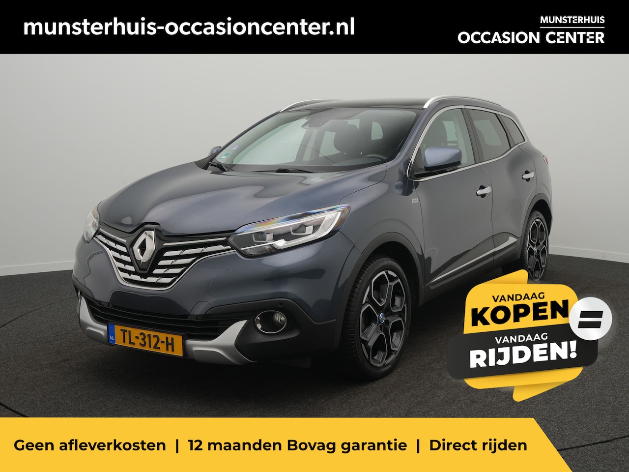 Renault Kadjar - TCe 130 EDC Bose - RIJKLAARPRIJS - Automaat - Achteruitrijcamera - Panoramadak - Trekhaak - AutoWereld.nl