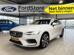 Volvo V60 - 2.0 T6 Plug-in hybrid AWD 350 pk Essential Bright | Leer | Camera | Google Navi | Adapt. c