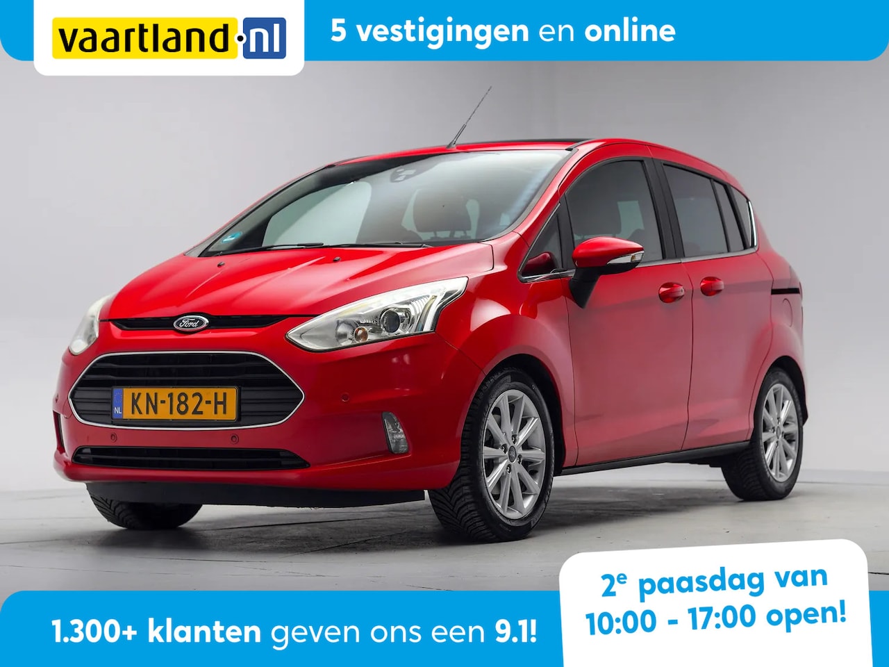 Ford B-Max - 1.6 TI- VCT Ttanium Aut [ Panoramdak Camera Trekhaak ] - AutoWereld.nl