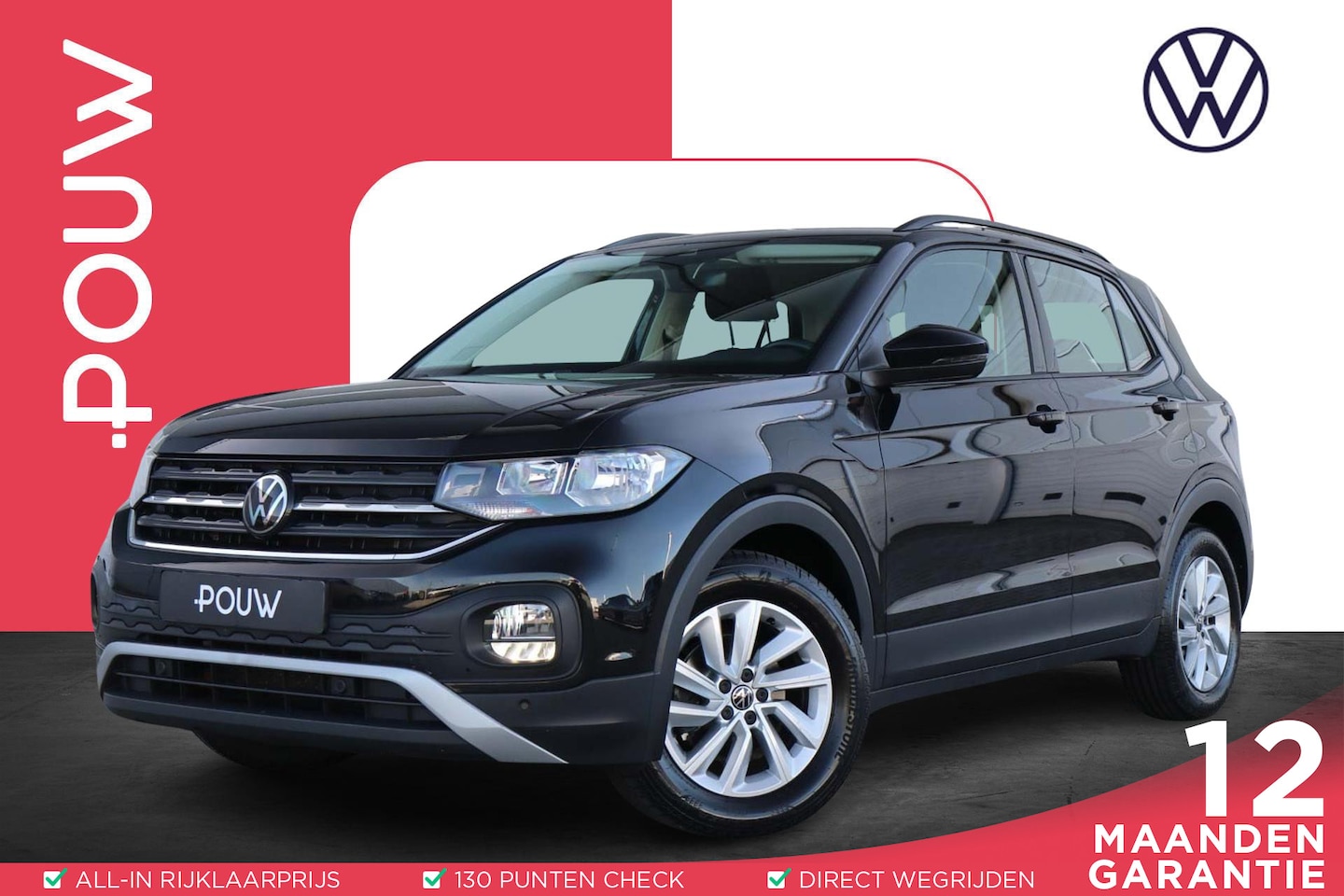 Volkswagen T-Cross - 1.0 TSI 110pk DSG Life | Navigatie | Climate Control | Parkeersensoren | App Connect - AutoWereld.nl