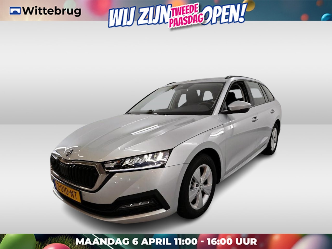 Skoda Octavia Combi - 1.0 TSI 110pk Business Edition / Navigatie / LM 16 inch / LED / Keyless / Parkeersensoren - AutoWereld.nl