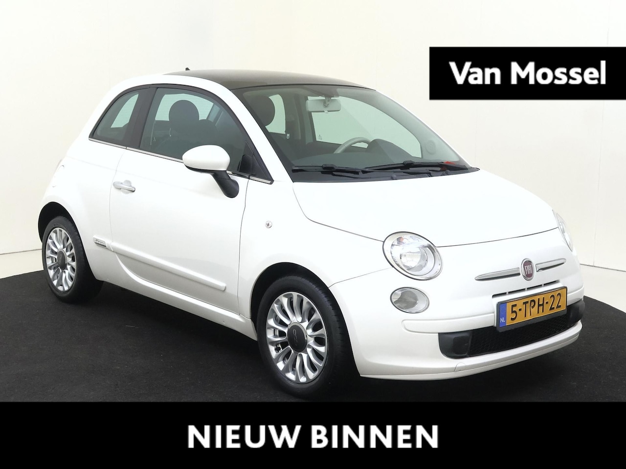 Fiat 500 - 0.9 TwinAir Turbo Lounge | Panoramadak | Radio | Airco - AutoWereld.nl