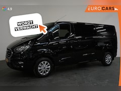Ford Transit Custom - 300 2.0 TDCI L2H1 Limited Dubbele cabine Navigatie Airco 2 Schuifdeuren Trekhaak Parkeerse