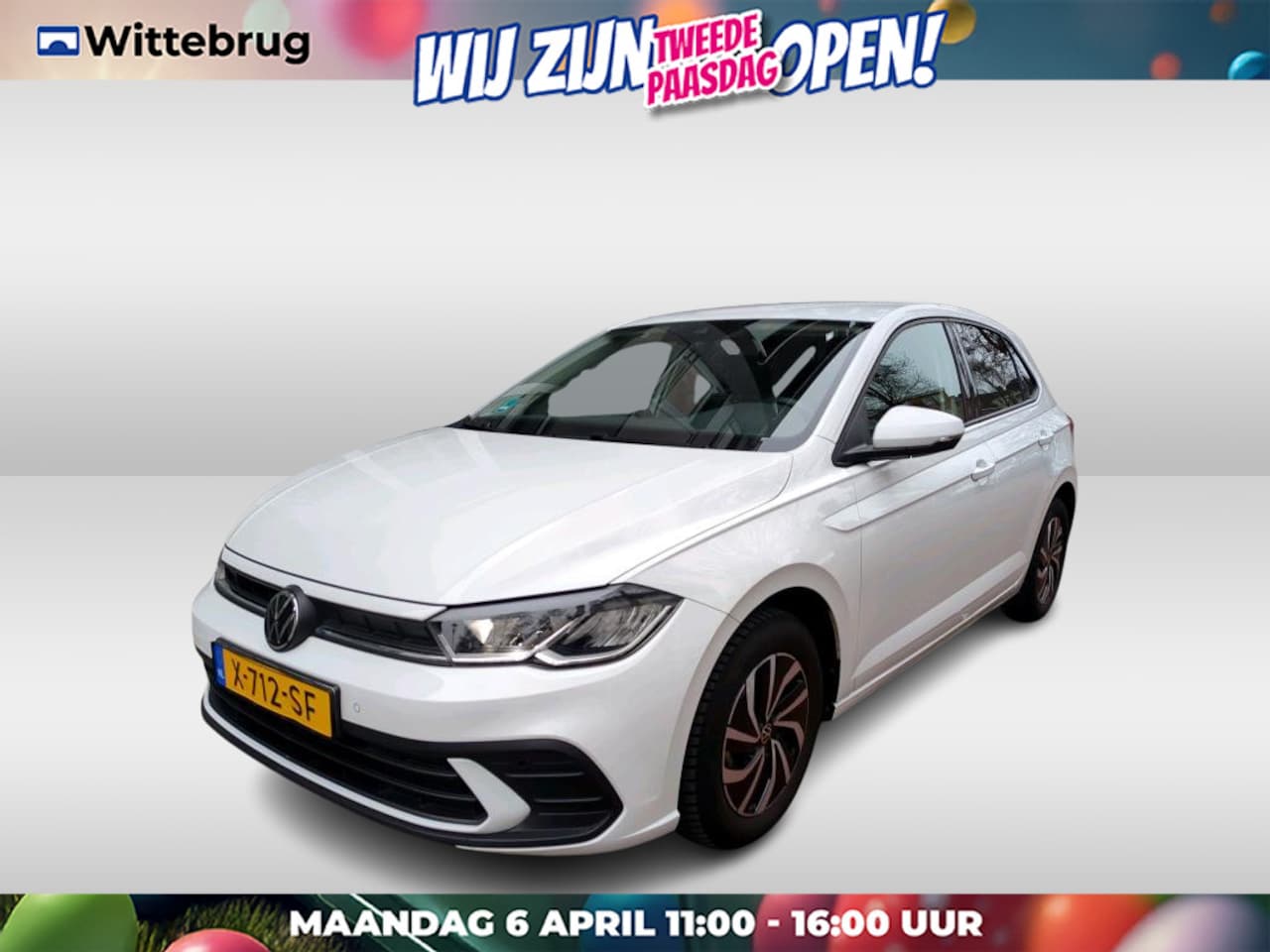 Volkswagen Polo - 1.0 TSI 95pk Life / Navigatie / LM 15 inch / Parkeersensoren / LED / APP / Camera - AutoWereld.nl