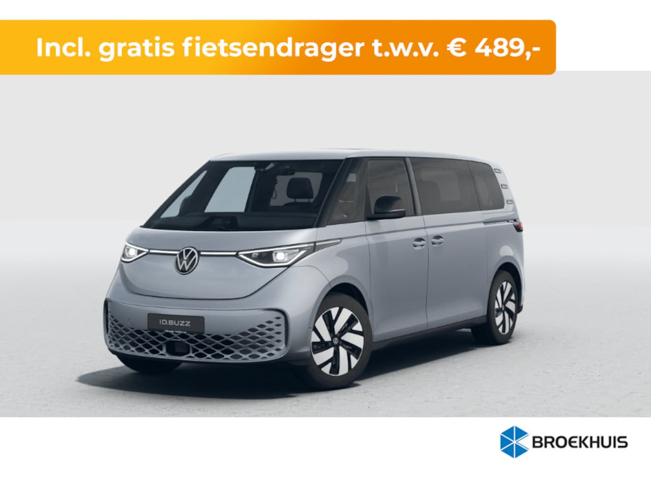 Volkswagen ID. Buzz - Pro Bulli Limited Edition 86 kWh LWB 7p. | TREKHAAK | NAVIGATIE | PANORAMADAK | STUUR + ST - AutoWereld.nl
