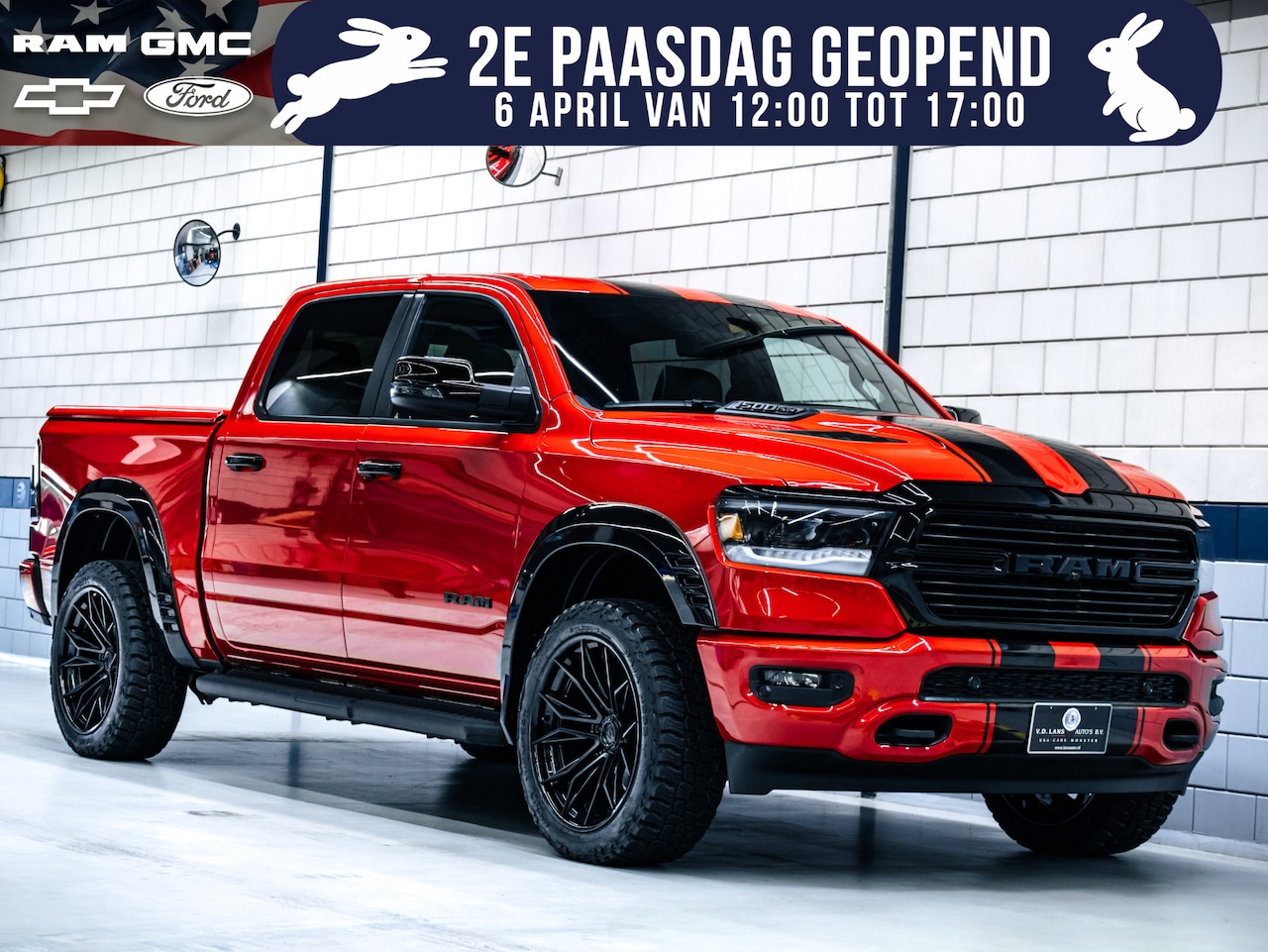 Dodge Ram 1500 - Laramie Night Edition | 5.7L Hemi V8 | 12" Uconnect - AutoWereld.nl