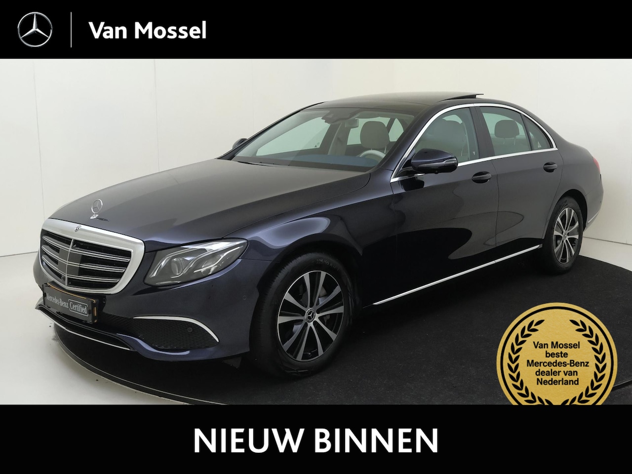 Mercedes-Benz E-klasse - 350 / Panorama-dak / Luchtvering / Memory-Stoelen / Lederen-Bekleding / - AutoWereld.nl