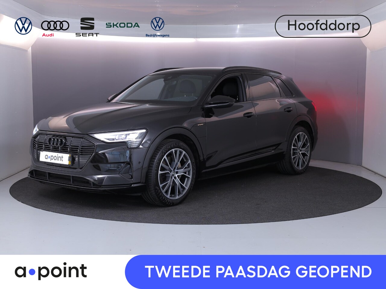 Audi e-tron - 55 quattro Advanced edition 95 kWh 408 pk | Navigatie | Parkeersensoren | Luchtvering | Li - AutoWereld.nl
