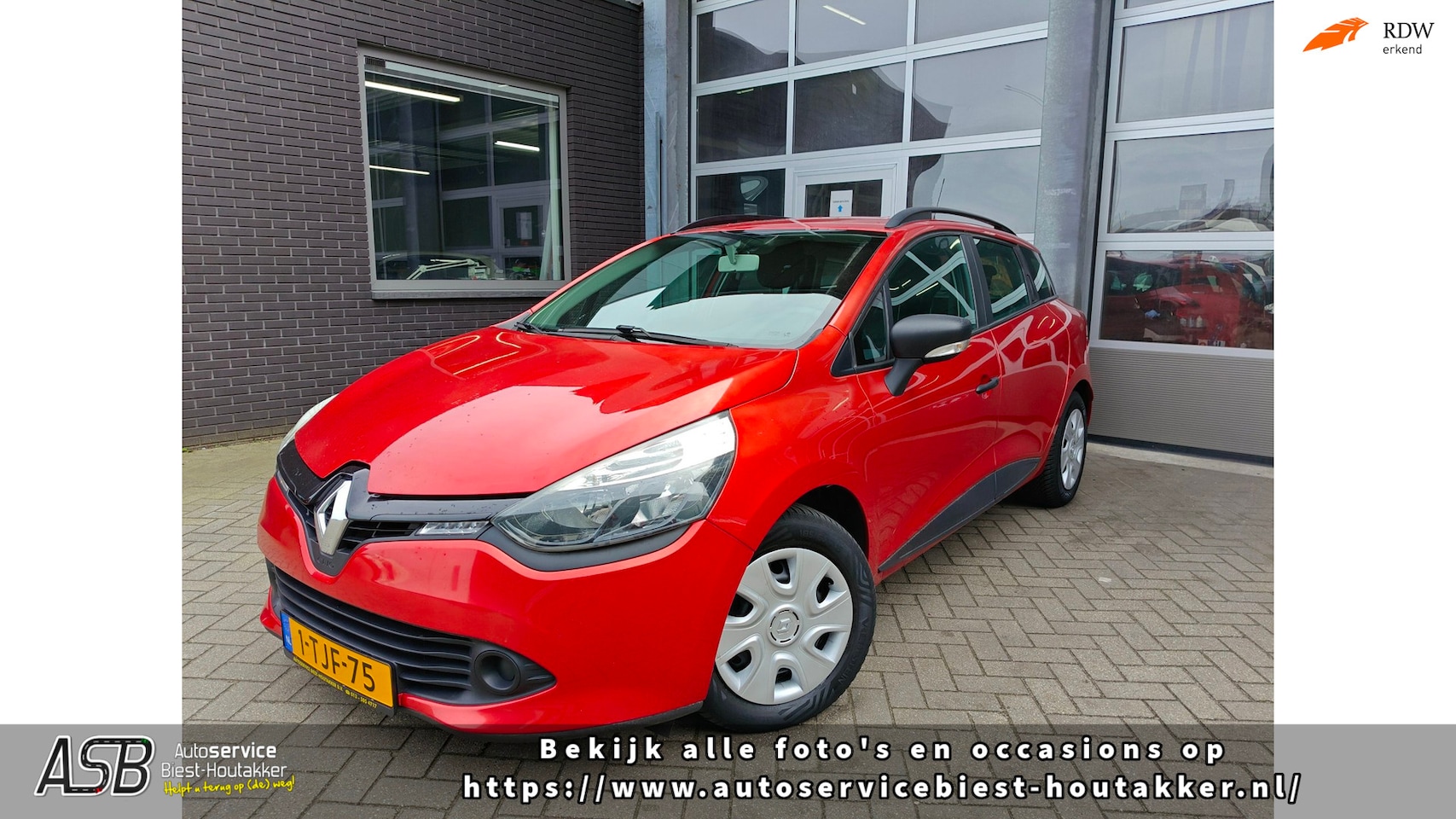 Renault Clio Estate - 0.9 TCe Authentique | Trekhaak | Airco | Cruise Control | Parkeersensoren Achter - AutoWereld.nl