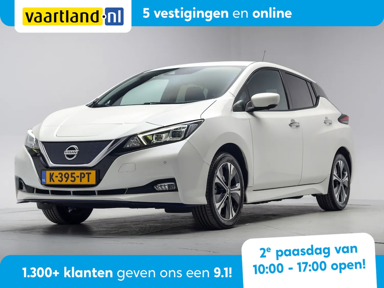 Nissan LEAF - e+ N-Connecta 62 kWh [ LED Navi 360°-camera Adapt.cruise Stoel-en stuurverwarming ] - AutoWereld.nl