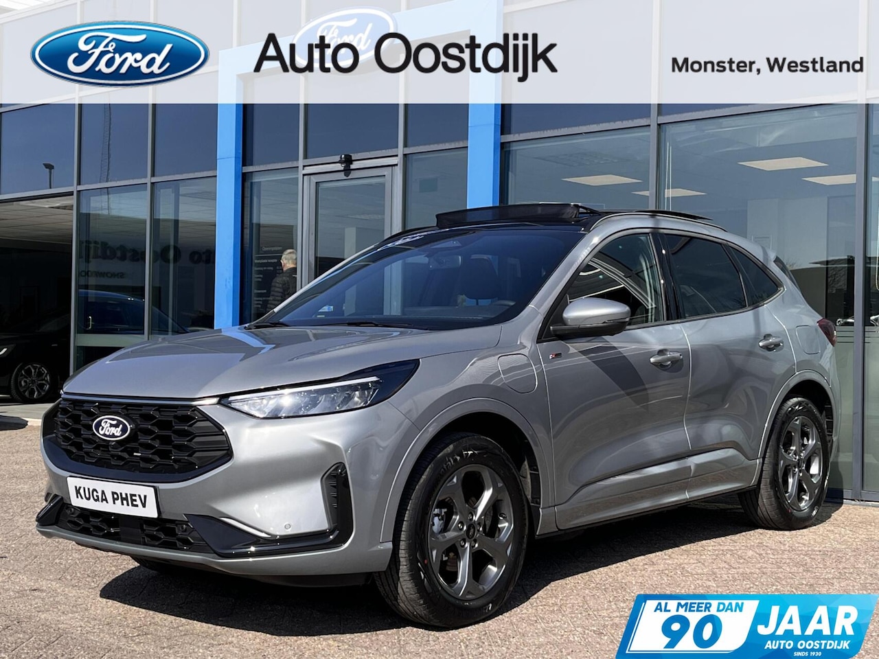 Ford Kuga - 2.5 PHEV ST-Line 243PK €8.000,- Voorraadvoordeel! Elek. Trekhaak Panodak 2100KG Trekgewich - AutoWereld.nl