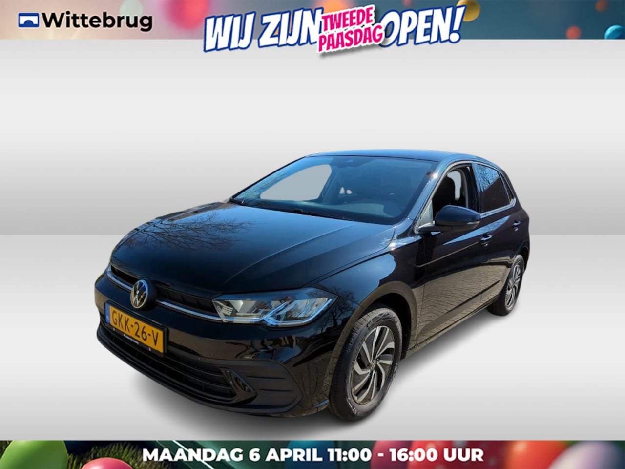 Volkswagen Polo - 1.0 TSI 95pk Life Edition / Navigatie by APP / LM 15 inch / LED / Parkeersensoren A / Came - AutoWereld.nl