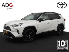 Toyota RAV4 - 2.5 Hybrid AWD Bi-Tone | Leder | Stoel en stuurverwarming | Trekhaak | 1650 kg trekgewicht