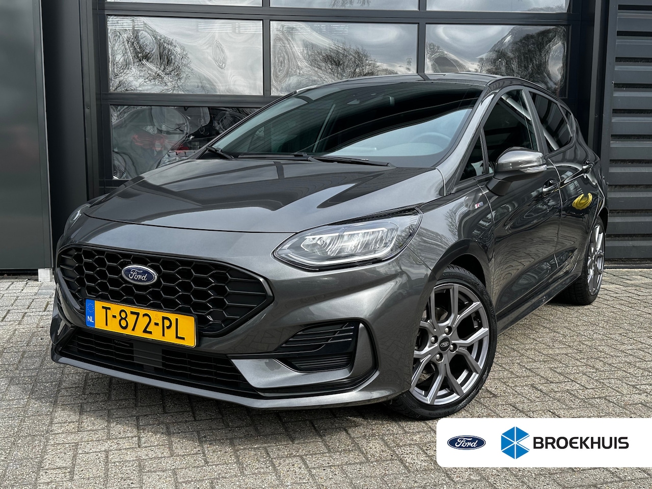 Ford Fiesta - 1.0 125 PK Hybrid ST-Line | STUUR, STOEL EN VOORRUITVERWARMING| KEYLESS ENTRY & START| PAR - AutoWereld.nl