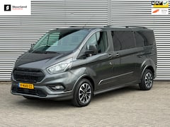Ford Transit Custom - 310 2.0 L2H1 170pk Sport Dubbelcab 2x schuif/ Navi/ Trekhaak/ Camera/ Cruise/ PDC/ Euro 6/