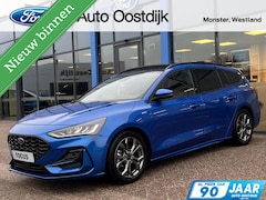 Ford Focus Wagon - 1.0 EcoBoost Hybrid ST Line X 155PK Automaat Afn. Trekhaak Panodak Winterpack Adaptieve Cr