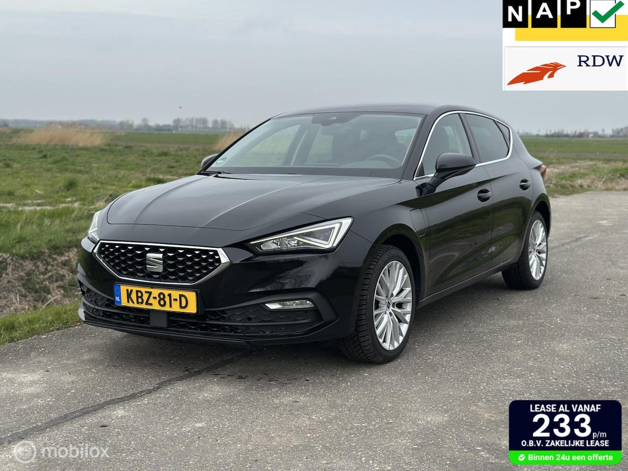 SEAT Leon - 1.4 TSI eHybrid PHEV SOH 88% | Memory |Carplay |LED| Leder - AutoWereld.nl