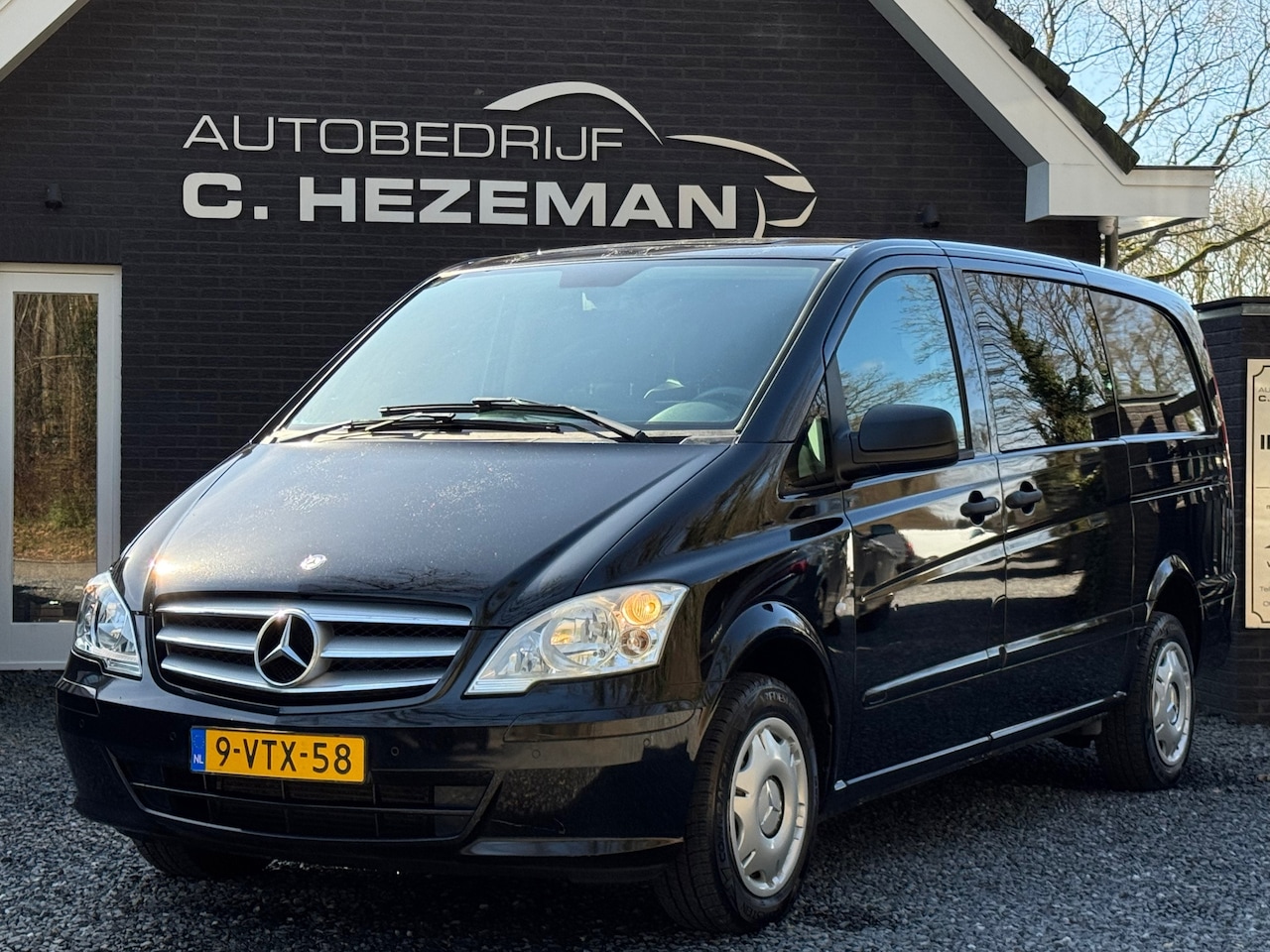 Mercedes-Benz Vito - 113 CDI 320 Lang DUBBEL CABINE Luxe AUTOMAAT AIRCO BLUETOOTH - AutoWereld.nl