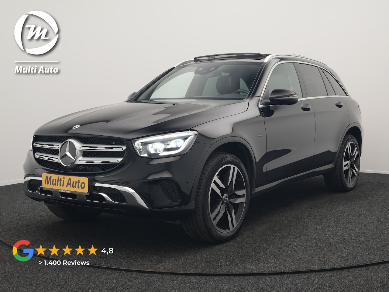 Mercedes-Benz GLC-klasse - 300e 4MATIC Premium Plus PHEV 320pk Dealer O.H | Panodak | Trekhaak af Fabriek | Adaptive - AutoWereld.nl