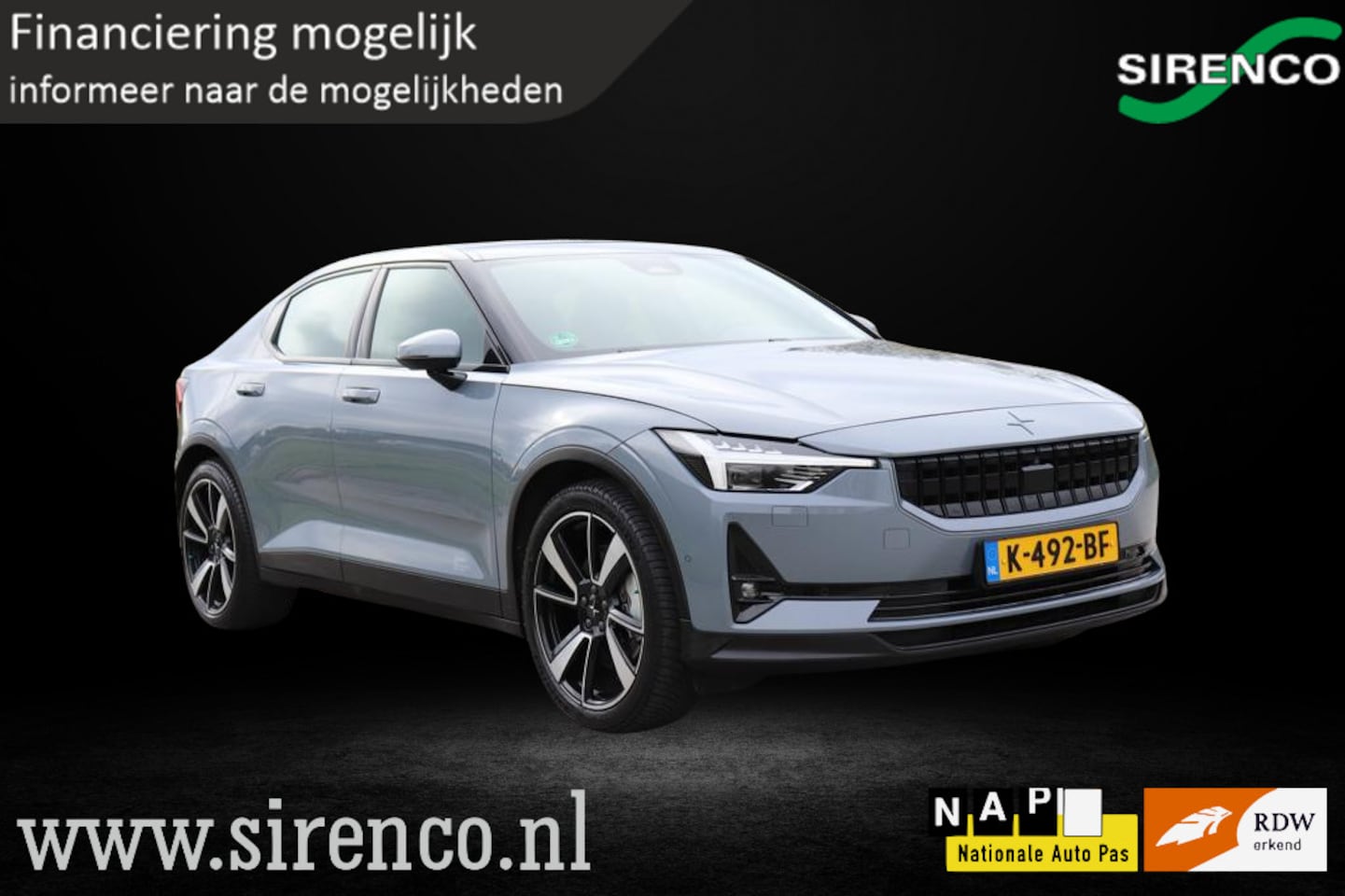 Polestar 2 - Long Range Dual Motor Launch Edition 78kWh |trekhaak | soh 91.6 % | panodak | stoel + stuu - AutoWereld.nl