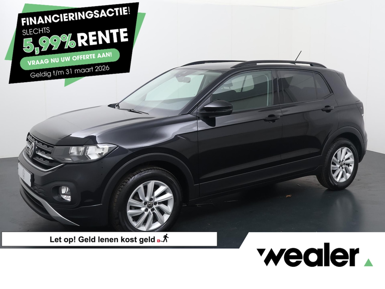 Volkswagen T-Cross - 1.0 TSI Life | 95 PK | Adaptive cruise control | Climate control | Apple Carplay/Android - AutoWereld.nl
