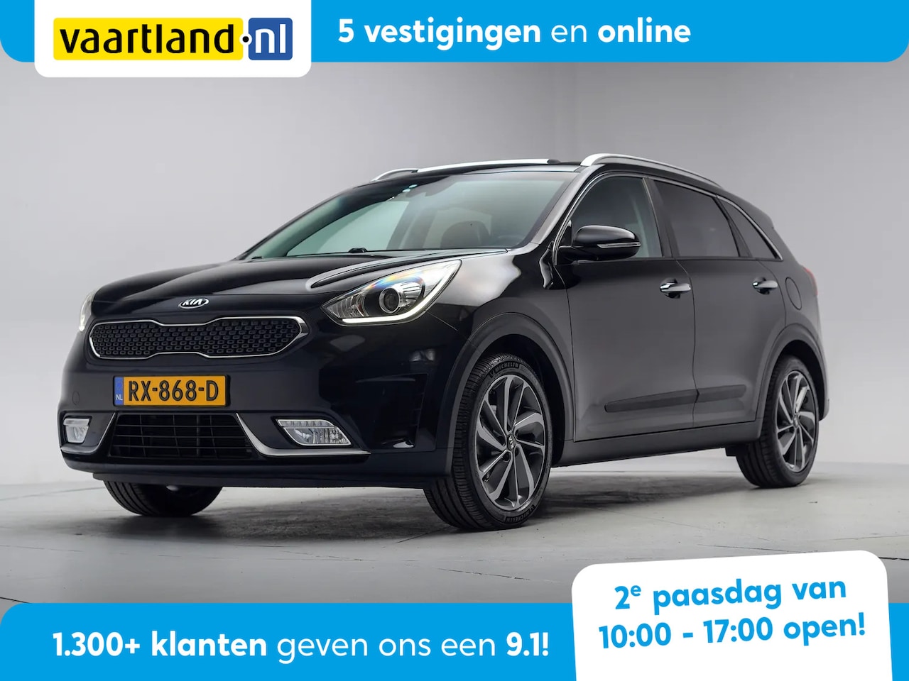Kia Niro - 1.6 GDi Hybrid Edition Aut. [ Schuifdak Navi Camera ] - AutoWereld.nl