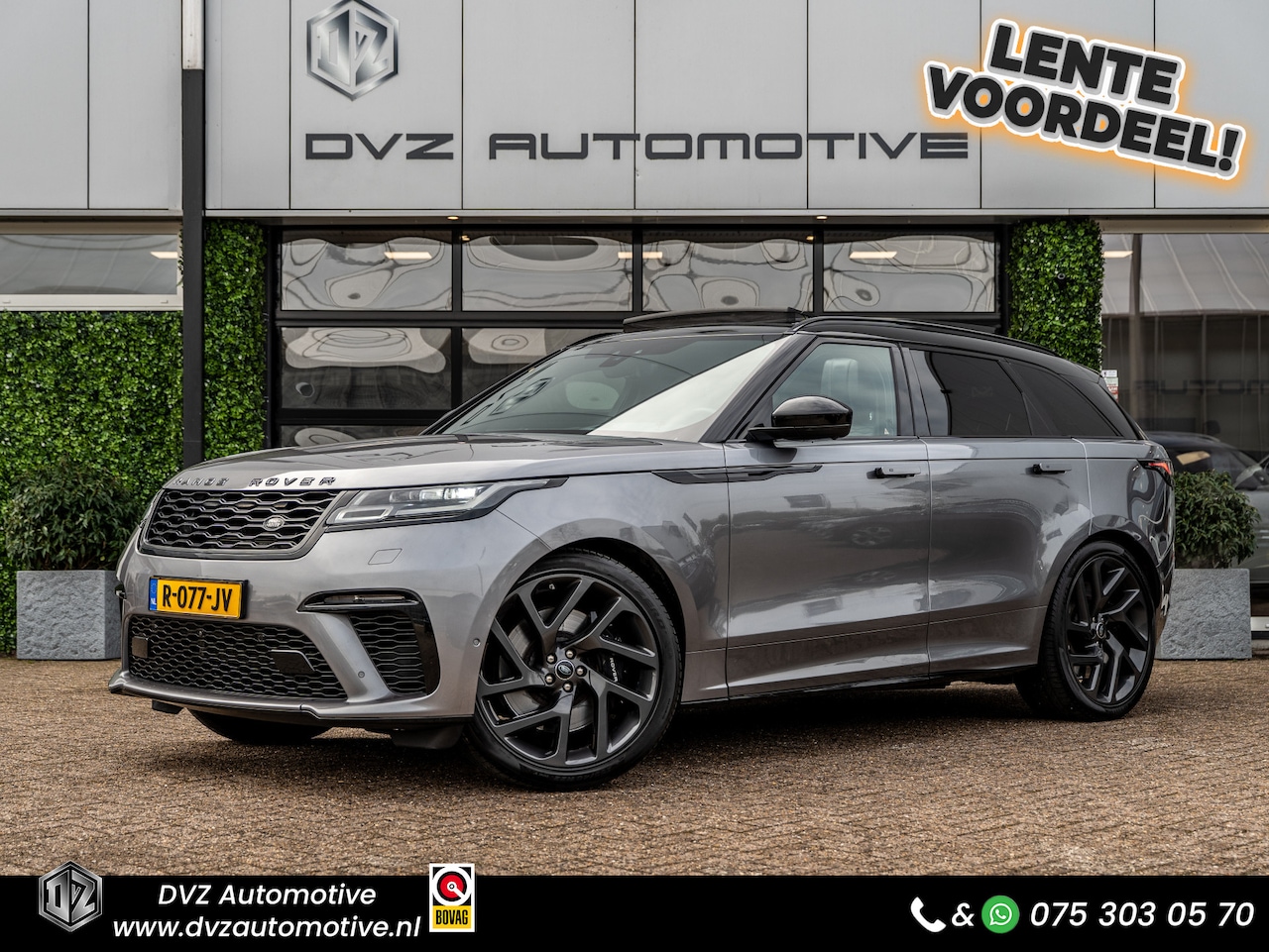 Land Rover Range Rover Velar - 5.0 V8 SVAutobiography Dynamic Edition | Massage | Pano | Trekhaak - AutoWereld.nl
