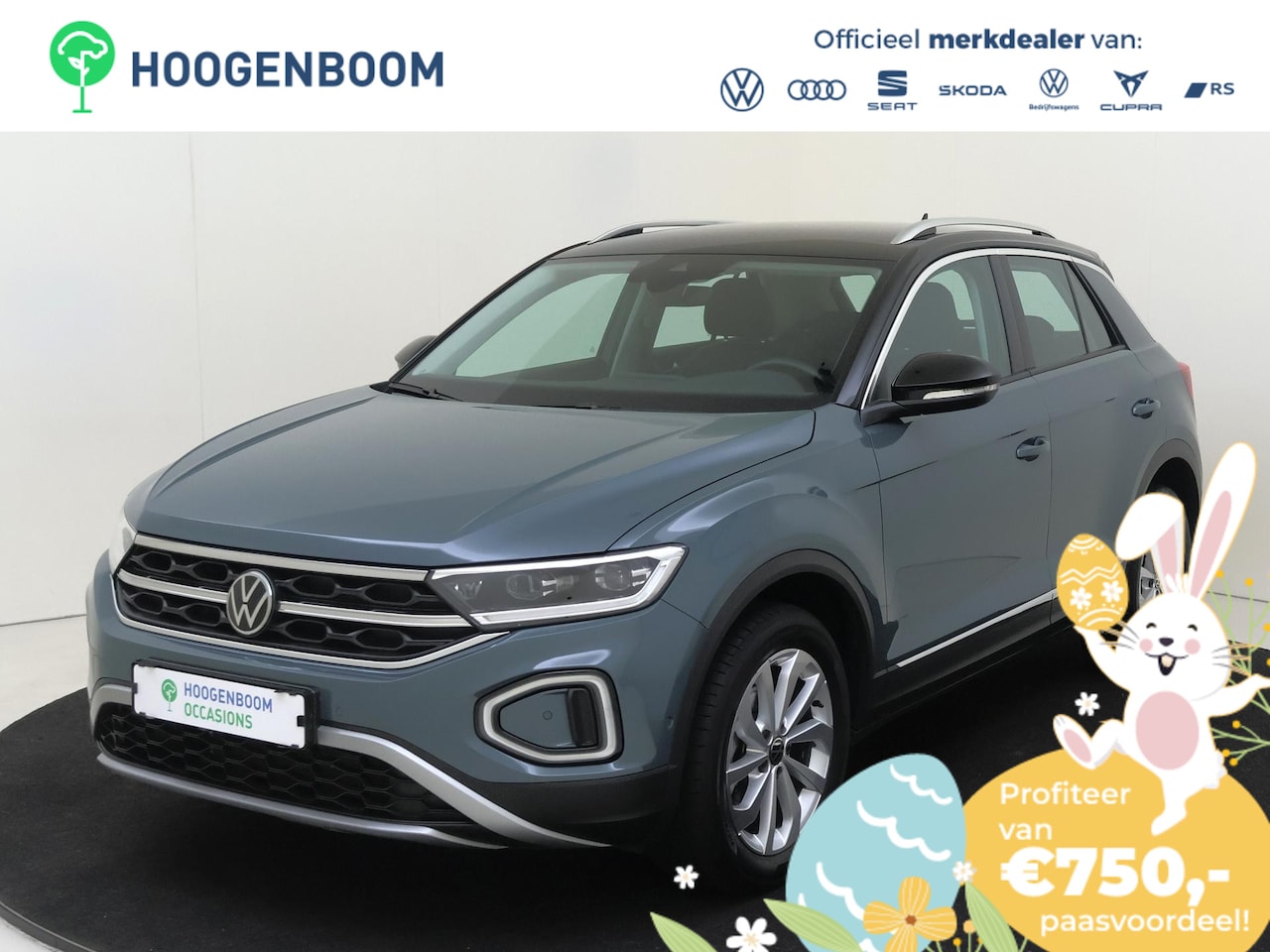 Volkswagen T-Roc - 1.0 TSI Style | Parkeerassistent | Digital cockpit Pro | CarPlay | LED Plus verlichting | - AutoWereld.nl