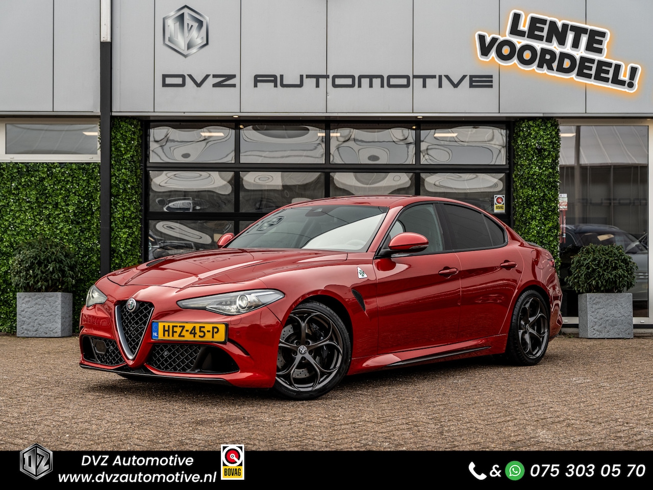 Alfa Romeo Giulia - 2.9 V6 Quadrifoglio | H/K Sound | Carbon | Camera - AutoWereld.nl