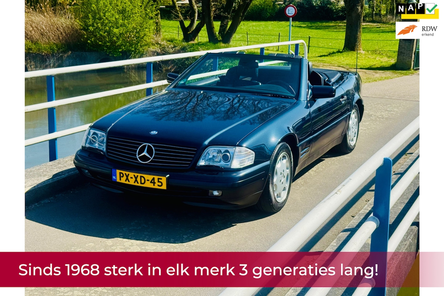 Mercedes-Benz SL-klasse Cabrio - 500 AUTOMAAT! Dealer ONDERHOUDEN! NL AUTO 3e eigenaar! uitmuntende staat! - AutoWereld.nl