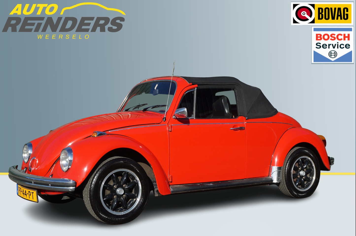 Volkswagen Kever Cabriolet - Speedster 1303 LS - Mooie auto! - AutoWereld.nl