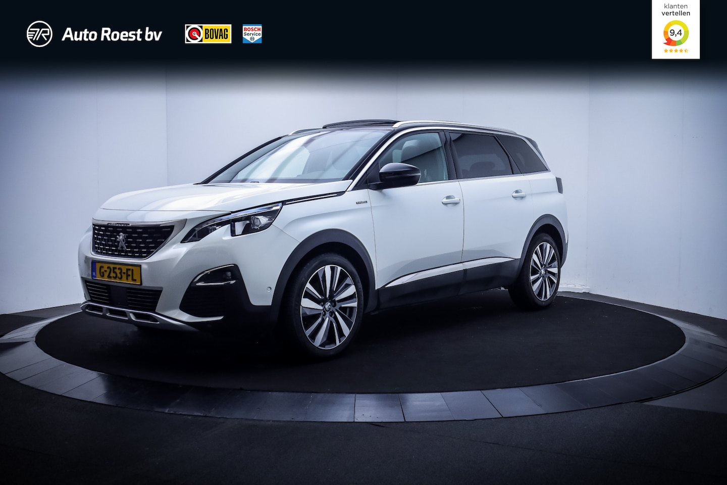 Peugeot 5008 - 1.2T 7P. GT-Line LEDER | NAVI | ACC | APPCONNECT | PANO | TREKHAAK | CLIMA | LED | CAMERA - AutoWereld.nl