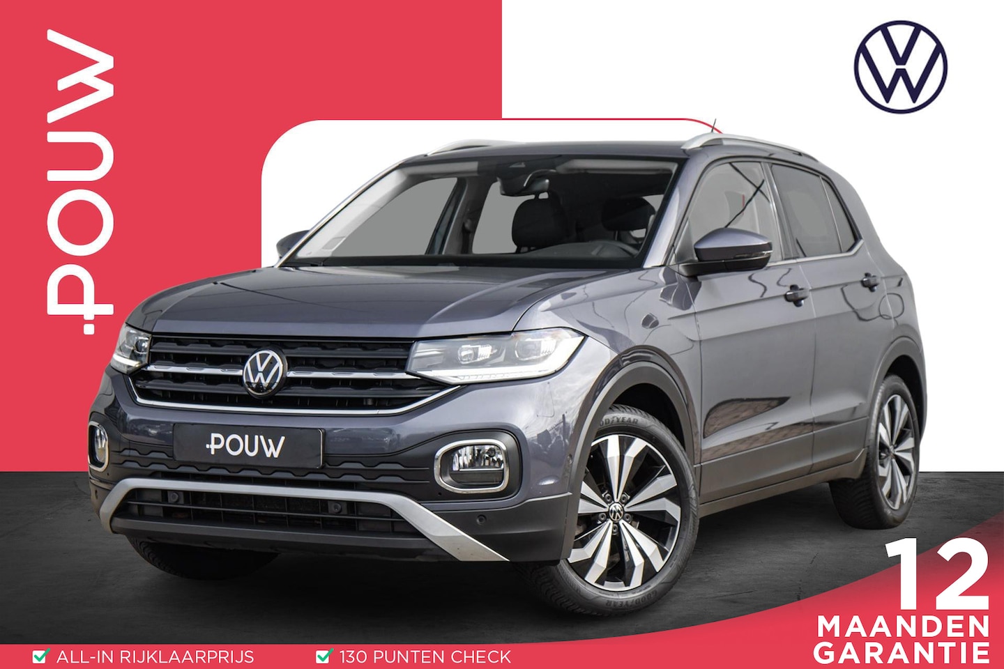 Volkswagen T-Cross - 1.0 TSI 110pk DSG Style | Achteruitrijcamera | Voorstoelen Verwarmd | Cruise Control Adapt - AutoWereld.nl