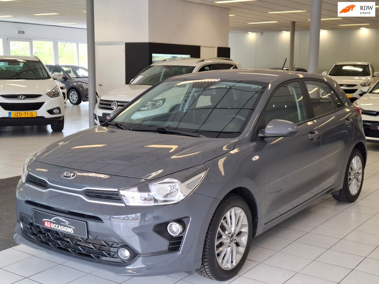 Kia Rio - 1.2 4 Cilinder 1e Eig./Bluetooth/LM velgen/DAB/Airco - AutoWereld.nl