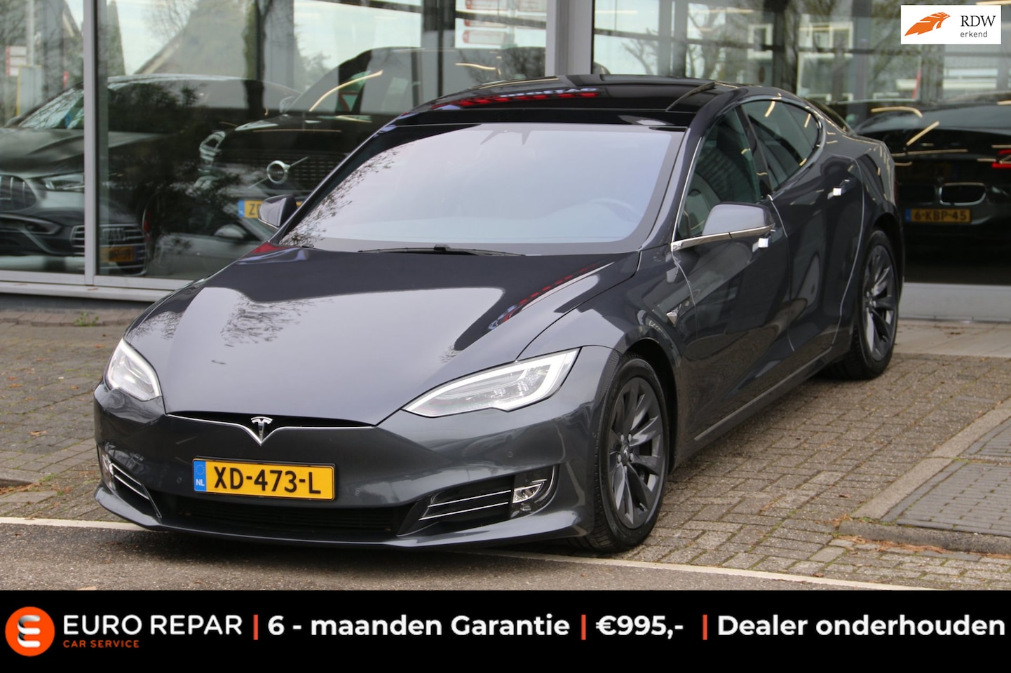 Tesla Model S - 75D Base PANO-DAK NL-AUTO NAP! SOH 89,6% - AutoWereld.nl