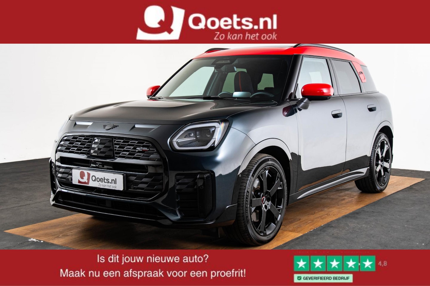 MINI Countryman - C John Cooper Works XL Panoramadak - Trekhaak - Head up - Harman Kardon - Getinte Ruiten - - AutoWereld.nl